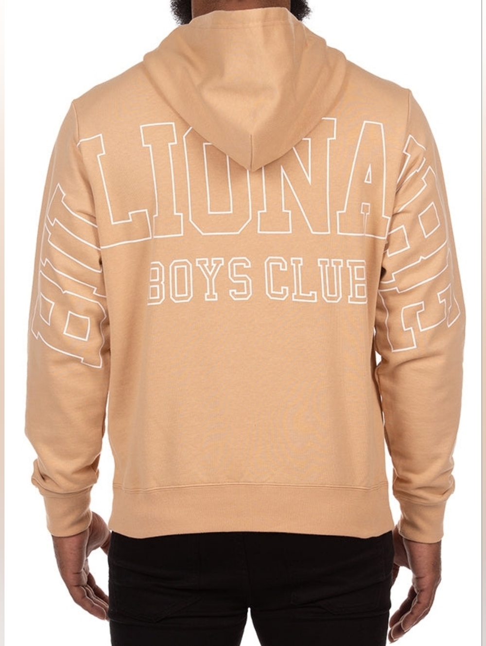 Billionaire Boys Club Academic Oversized Hoodie in the 'Latte' XLm